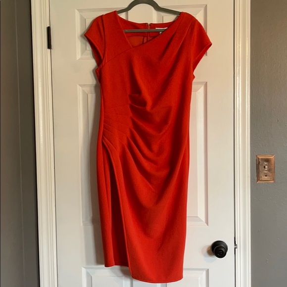 NWT orange New York and Company dress - Picture 1 of 4